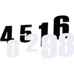 Moose Offroad Race Number Black 4.5" 4310-0648. Fixed Price $17.69.