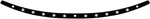 Memphis Shades MEB0972 Black Windshield Trim Dished Contrast Cut For 14-23. Fixed Price $69.95.