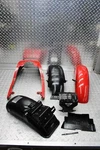 1983 Suzuki GS1100ES Red Front/rear Wheel Fenders W/ Inner Fairings/brackets. Fixed Price $299.99.