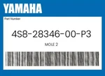 Yamaha Genuine Mole 4S8-28346-00-P3. Fixed Price $151.19.