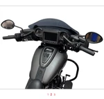 Tab Performance Folsom Prison Series Black Handlebars Indian Touring #2065. Fixed Price $325.00.