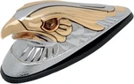 Drag Specialties 72923-SC3 Eagle Head Front Fender Ornament W/ Gold. Fixed Price $122.91.