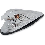 Drag Specialties Eagle Head With Lights Amber Eyes Large Chrome DS-287553. Fixed Price $89.31.