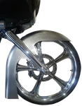 Russ Wernimont 26" Front Steel Wheel Fender 2014-2021 Harley Touring Bagger Flhx. Fixed Price $520.20.