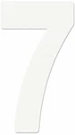 Factory Effex White 8" PRO-7 #7 Pack Graphic FX02-4377. Fixed Price $24.99.