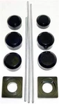 Axle Dress Up Kit 05 - 08 Suzuki Gsx 1000 & 06 600 750 Billet Aluminum. Fixed Price $119.99.