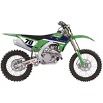 Factory Effex Vision Series Shroud Graphic Kit - Kawasaki. Fixed Price $60.76.