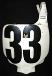 Kawasaki 80 KX85 KX100 Front Number Plate 1998-2002. Fixed Price $23.50.