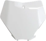 Ufo Front Number Plate - White KT04094047. Fixed Price $32.69.