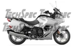 Techspec Triumph Trophy Se (2013 Current) Snakeskin Tank Grips 62-3503-SS. Fixed Price $83.94.