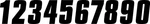 Factory Effex Number 7IN. NO.8 White Motorcycle Atv/utv 08-90098. Fixed Price $11.25.