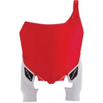 Acerbis Front Number Plate Red/white 2527411005. Fixed Price $40.68.