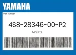 Yamaha Genuine Mole 4S8-28346-00-P2. Fixed Price $110.39.