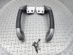 2007 06-08 Piaggio MP3 250CC Scooter Oem Rear Passenger Grab Rails Bars Handles. Fixed Price $41.81.