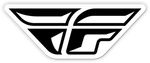 Fly Racing Sticker F-wing 4" 10PK Die Cut Laminated 99-8404. Fixed Price $18.58.