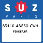 63110-48G50-CWH Suzuki Fender,rr 6311048G50CWH, New Genuine Oem Part. Fixed Price $997.34.