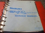 1993 Suzuki GSX-R750W Motorcycle Shop Service Repair Manual 99500-37071-03E Xz. Fixed Price $137.93.