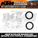 Pack New Ktm Front Fork Tap Rebound O-ring 105 200 250 300 450 525 48600239. Fixed Price $6.99.