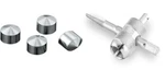 Flstse Cvo Convertible 10PEAKED Rocker Box Bolt Covers 6PK & Valve Repair Tool. Fixed Price $77.98.