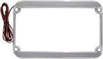 Klock Werks License Plate Frame Lighted Chrome KWS-01-0089. Fixed Price $267.45.