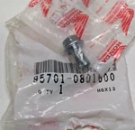 Lot Of 2 Nos Oem Honda Flange Bolts 95701-0801600. Fixed Price $13.99.