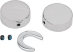 V-factor 29511 Chrome Swingarm Pivot Bolt Covers For 84-99 Flst & Fxst Softail. Fixed Price $19.95.