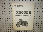 Yamaha Dealer Assembly Manual Oem 90894-07802. Fixed Price $21.99.