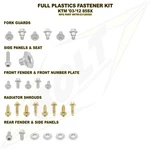 Bolt Full Plastics Fastener Kit For Ktm 85 Sx 2003-2012. Fixed Price $23.55.