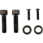 Drag Specialties 2401-1036 Black Chrome Rear Brake Control Knurled Bolt Kit. Fixed Price $19.95.