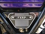 Harley - Fxrp Side Frame Cover Badge Plate Stainless Hardware Grimm's. Fixed Price $65.00.