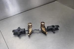13-18 Honda CBR500R Swingarm Chain Tensioner Adjustment Brackets. Fixed Price $47.35.
