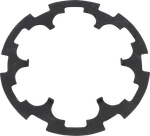 Moose Offroad Armature Plate Fits 6 Tab Polaris 100-3170-PU. Fixed Price $45.86.