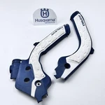 Acerbis X-grip Frame Guards Husky Blue/white For Husqvarna Fc 350 2019-2022. Fixed Price $35.00.