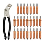 1/8" Cleco Tool Kit - 25 Fasteners + Pliers Roofing, Hotrod, Sheet Metal. Fixed Price $56.95.