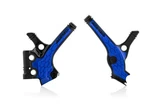 Acerbis 2736391004 X-grip Frame Guards Black/blue Yam. Fixed Price $57.05.