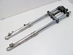 Yamaha 82 83 IT175 Oem Front Forks Suspension W/triple Tree Clamps. Fixed Price $100.00.