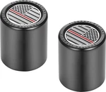 Figurati Designs Short/fat Docking Hardware Covers Us Flag Red Line Black. Fixed Price $94.95.