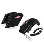 5" Stretched Saddlebags & Rear Fender System Fit For Harley Road Glide 2009-2013. Fixed Price $409.80.