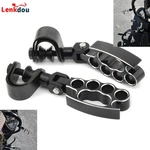 Motorcycle 1"-1.25" Highway Peg Footrests Engine Guard Crash Bar For Harley. Fixed Price $36.98.