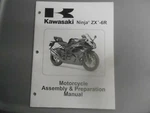 Kawasaki Motorcycle Assembly & Preparation Manual 2009 ZX-6R 99931-1493-02. Fixed Price $15.01.