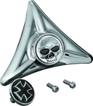 Kuryakyn License Plate Mounting Hole Covers Zombie Chrome Part 3158. Fixed Price $66.99.