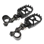 Cnc 1-1.25" Highway Engine Mx Pegs Control Mount Footrest For Harley Black. Fixed Price $44.19.