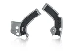 Acerbis X-grip Frame Protector Guards Silver For Yamaha Yz 250 2017-2018. Fixed Price $45.70.