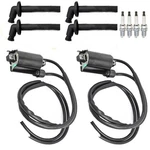 Set Of 2 Ignition Coils For Kawasaki Ninja ZX-10 1988-1990. Fixed Price $69.99.