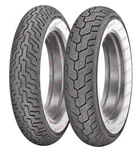 Dunlop White Wall D402 MT90B16 MU85B16 Set Front Rear Motorcycle. Fixed Price $566.98.