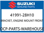 Suzuki Oem Part 41991-28H10 Bracket, Engine Mount Front. Fixed Price $61.74.