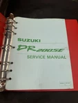 1995 1996 Suzuki Motorcycle DR200SE Service Manual Binder 99500-41101-03E. Fixed Price $29.99.