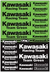Factory Effex Kawasaki Racing Sticker Sheet - Motocross Dirt Bike Offroad Atv. Fixed Price $25.95.