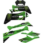 Dcor 20-20-291 Graphic Kit Me Kaw, Green/black (2-DOOR). Fixed Price $345.88.