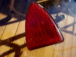 Triumph Bsa Mg Lucas Red Triangle Reflector Oem Rer 24 2515 Bealed 3125 Genui. Fixed Price $40.00.